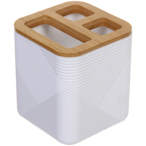 Подставка для зубных щеток "Торонто" белая