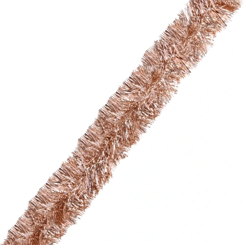 Мишура "Волшебные искры" 2 м 9 см, Розовое золото