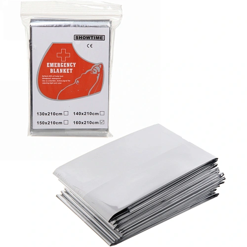 Термоодеяло спасательное одноразовое 210160см_8