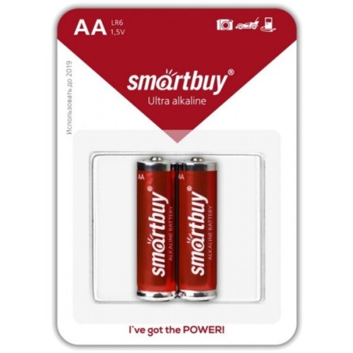 Батарейка LR 6 SmartBuy 2xBL (24/240)#