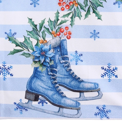 Полотенце кухонное Winter - Коньки 4057 см, микрофибра 200 грм2_3