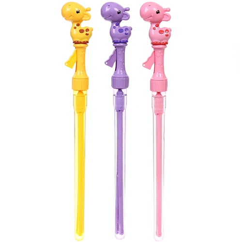 Мыльные пузыри Милый жирафик 49 см, 150 мл, большие пузыри_5