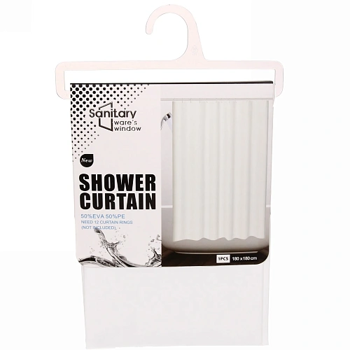 Штора для ванной 180х180 eva Жемчуг (без колец)_3