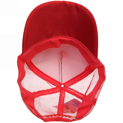 Бейсболка с сеткой Summer collection, цвет красный, р58_9