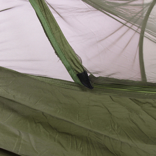 Гамак подвесной SJ-A18-6, 260150 см, с антимоскитной сеткой, зелёный_3