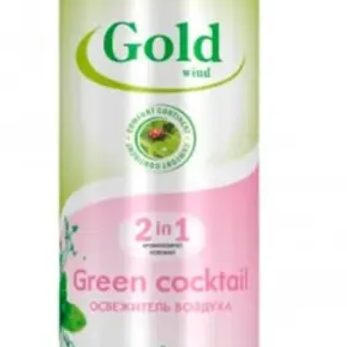 Освежитель воздуха ГОЛД ВИНД Зелёный коктейль 300мл