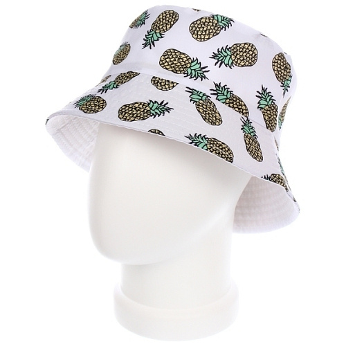 Панама ЛЕТОиМОРЕ - Ананасики, цвет белый, р 58_9