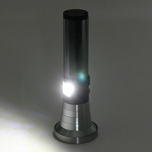 Фонарь ручной 4 режима 1LED, аккумуляторная батарея 800mAh USB 746_12