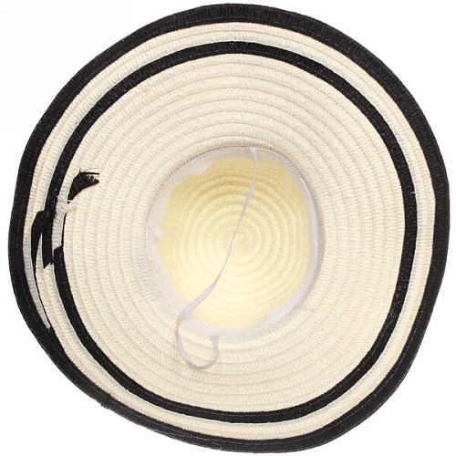 Шляпа женская с широкими полями TiraMiSu- Мирель, микс 6 цветов, р58, ширина полей 15 см_24