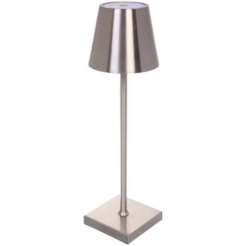 Настольная лампа "OXFORD" 10*38 см, USB 1200ma 5w, Серебро