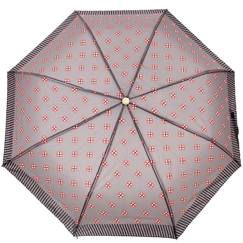 Зонт женский полуавтомат Канада, микс 6 цветов, 8 спиц, d-100см, длина в слож виде 30см_17