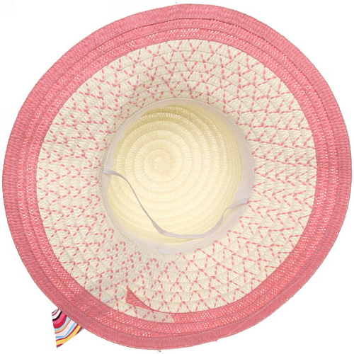 Шляпа женская с широкими полями TiraMiSu- Ассоль, микс 6 цветов, р58, ширина полей 10 см_13
