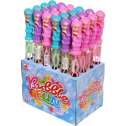 Мыльные пузыри Русалка Адриэна, 37 см, 150 мл, цвет микс_3