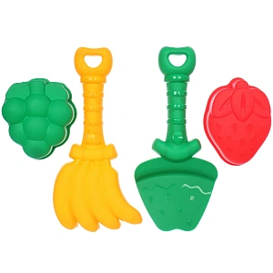 Набор для игры в песочнице "Фрукты", 20*11 см, 4 предмета