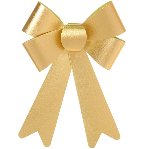 Бант на ёлку Сказочные блики, Золото_5