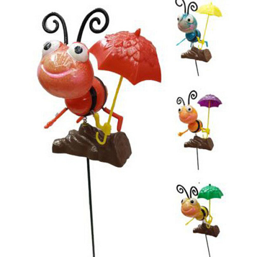 Фигура на спице Пчёлка с зонтиком 60 см (фигура 148 см), микс_3