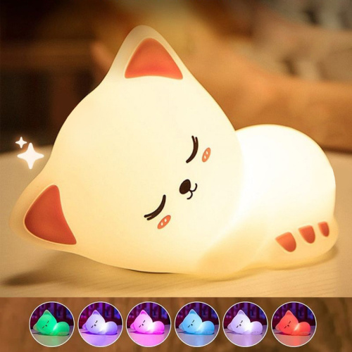 Ночник "Сute kitten" 16,2*8*11,3 см USB 0.45w 5 v