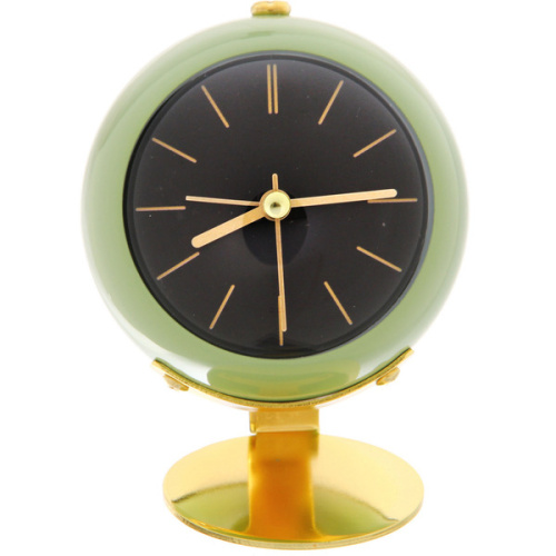 Будильник "ALICE" 8,5*5см оливковый