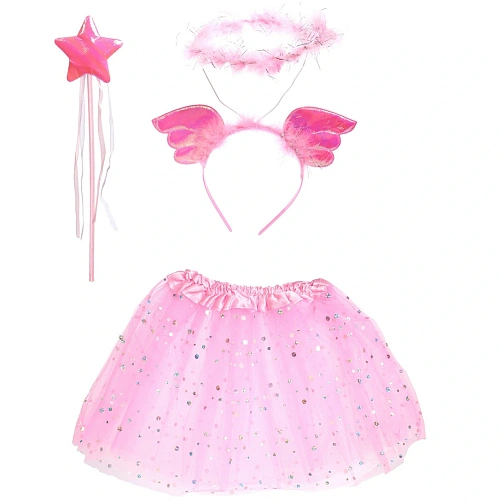 Карнавальны костюм "Волшебство" (юбка,ободок,волшебная палочка)