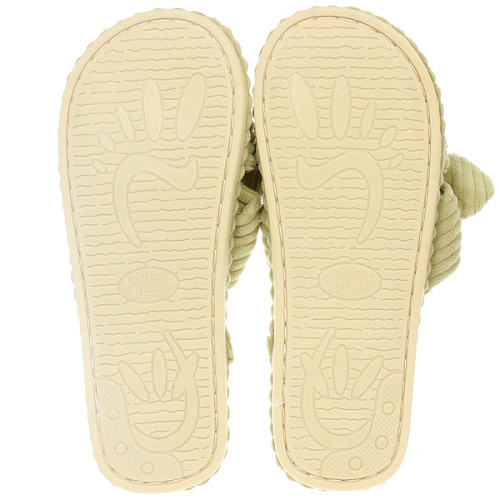 Тапочки женские домашние COZY, цвет зелёный, р-р 40-41_5