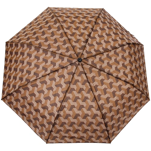 Зонт женский полуавтомат Витраж, микс 6 цветов, 8 спиц, d-100см, длина в слож виде 30см_29