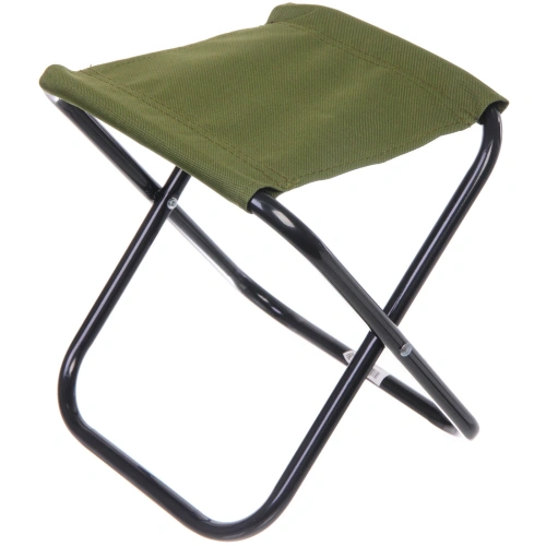 Табурет складной "Турист" О-образный, 24*20*25 см, до 80 кг, травяной