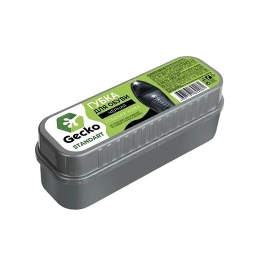 Губка для обуви"GECKO" черная 