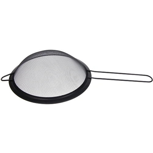 Сито металлическое Black 18см с ручкой _3
