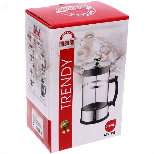 Френч-пресс 350мл Консул серебро_9