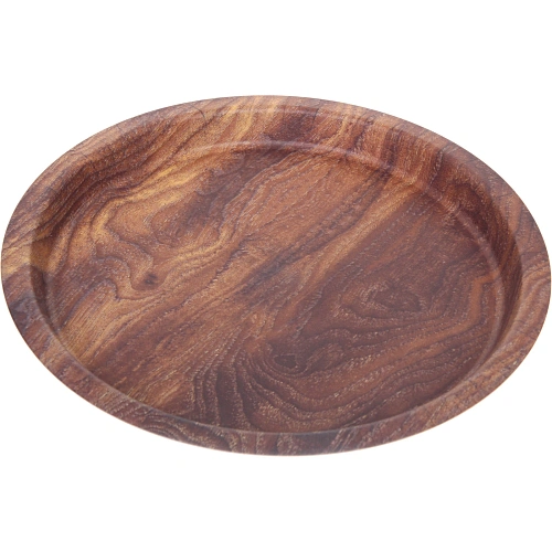 Поднос пластиковый "WOOD" 32,5*2,5см 