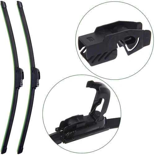 Щетка стеклоочистителя бескаркасная в наборе LKS-2 500 мм/20": 2 щетки