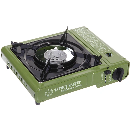 Плита газовая портативная (цанга) в чемодане, ТУРИСТМАСТЕР