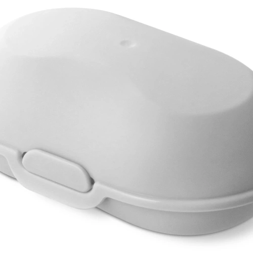 Мыльница закрытая Аттенто светло-серая С320СЕР