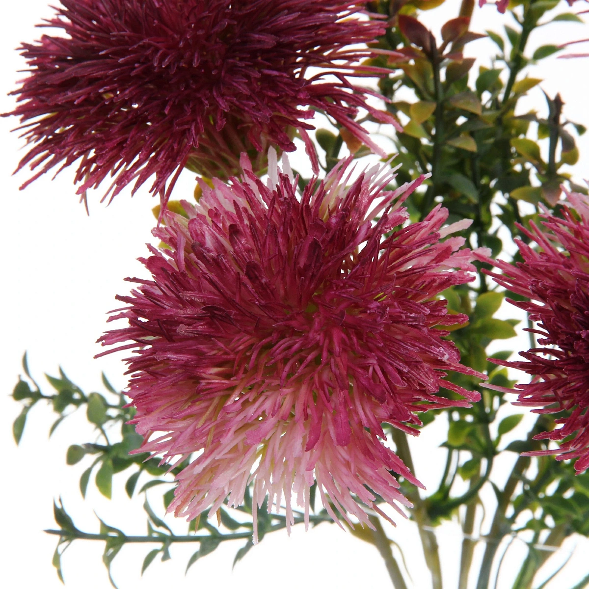 Искусственные цветы "Волшебство лета" 32см Одуванчики 5 цветков лиловые