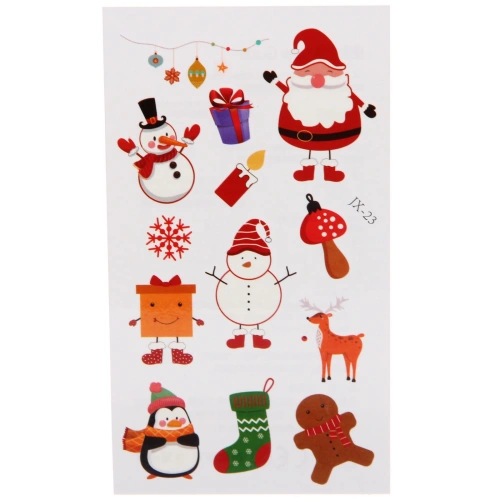 Наклейки новогодние "Новогоднее волшебство" (набор) 6,7*12 см