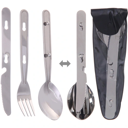 Набор походный столовый 3 в 1 в чехле