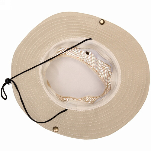 Шляпа мужская с клепками и сеткой Cowboy, микс 6 цветов, 58р, ширина полей 7,5см_31