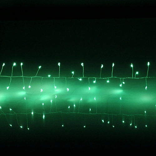 Гирлянда для дома 2,0 м 150 ламп LED  Мишура, IP-40, Зеленый_2