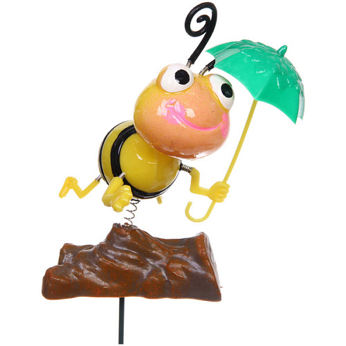 Фигура на спице Пчёлка с зонтиком 60 см (фигура 148 см), микс_4