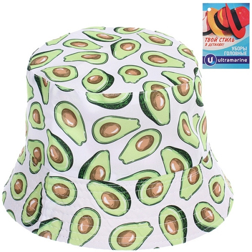 Панама "ЛЕТОиМОРЕ" - Авокадо", цвет белый, р. 58