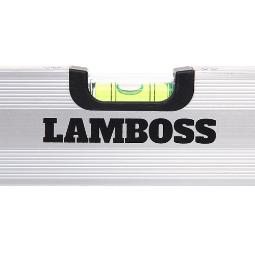 Уровень строительный алюминиевый Lamboss, 3 глазка, 50см_6