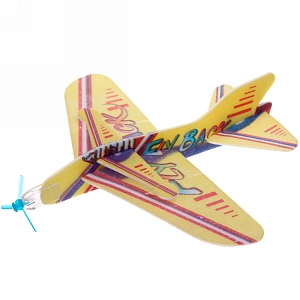 Самолет метательный "Ураган" 19*20 см (360‘, флайбэк), микс