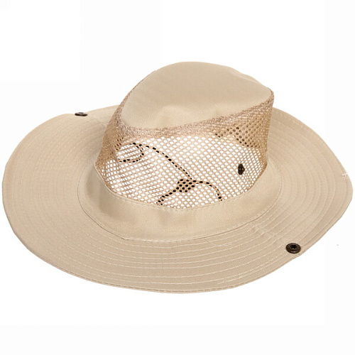 Шляпа мужская с клепками и сеткой Cowboy, микс 6 цветов, 58р, ширина полей 7,5см_28