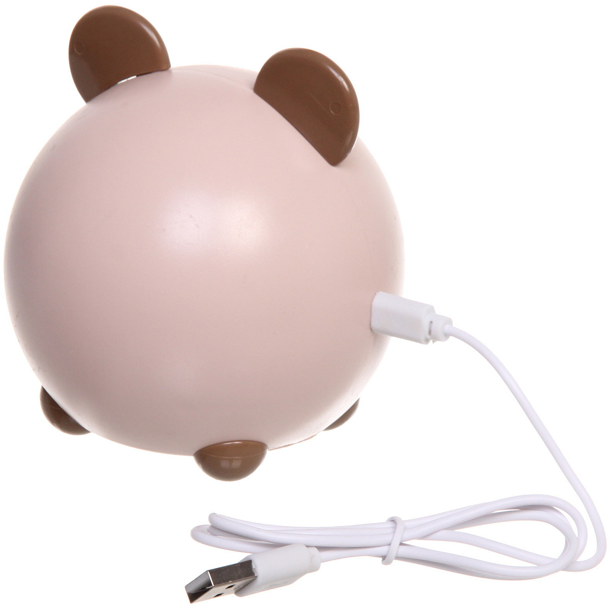 Светильник "Marmalade-Cute bear" LED цвет бежевый USB