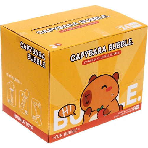 Мыльные пузыри Капибара 14 см, 40 мл_9