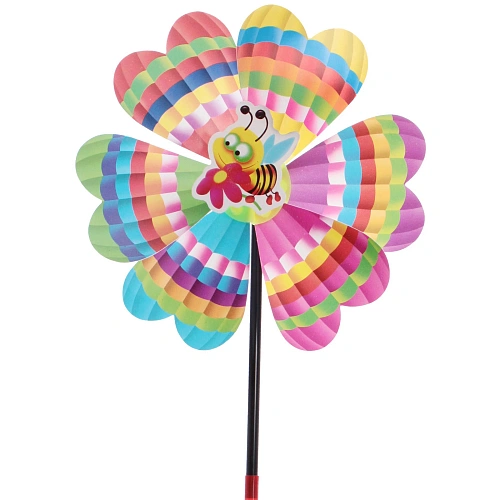 Ветрячок Сказочный цветок d-22 см, 49 см в ассортименте_8