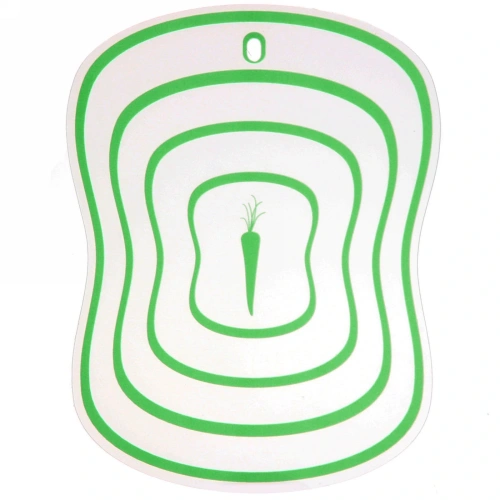 Доска разделочная пластиковая гибкая 20*15см "Овощи"