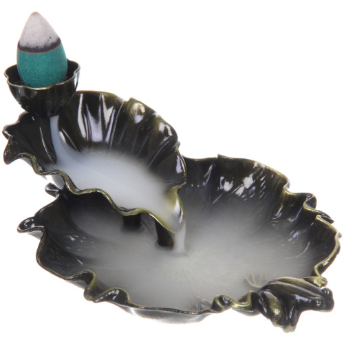 Подставка под благовония "Листья"12*8,8*4,3см