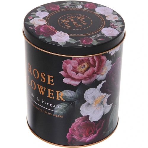 Банка для хранения металлическая Цветочная магия 2000мл_3