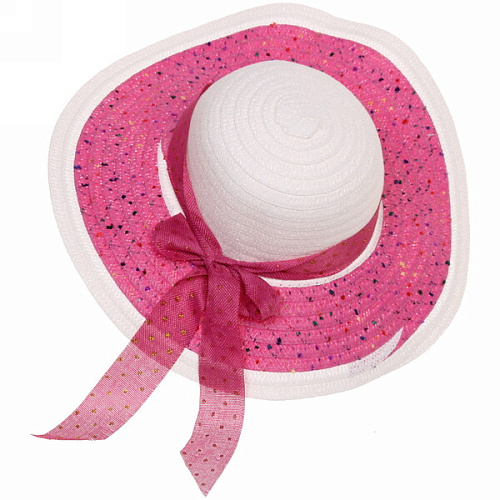 Шляпа женская с широкими полями TiraMiSu- Адель, микс 5 цветов, р58, ширина полей 13 см_14